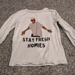 Cotton On White Long Sleeve Tee with Graphic